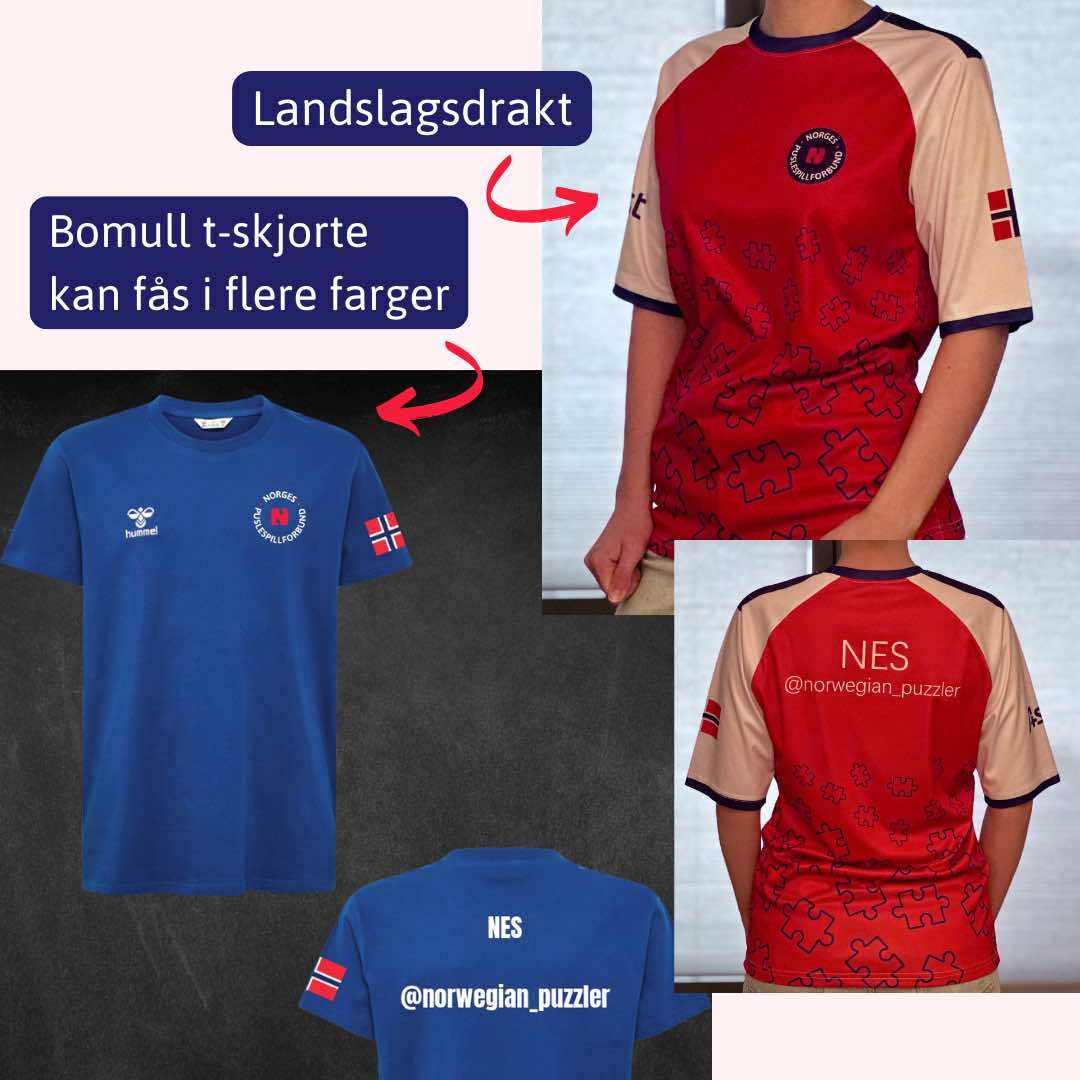 Artikkelbilde til artikkelen Landslagsdrakt & t-skjorter! 👕